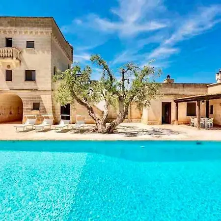 Castello Con Piscinavista Mare+campo Da Tennis 빌라 스페키올라