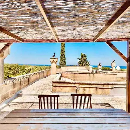 Castello Con Piscinavista Mare+campo Da Tennis 빌라 *